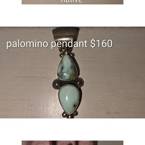 Palomino Green Stone Necklace